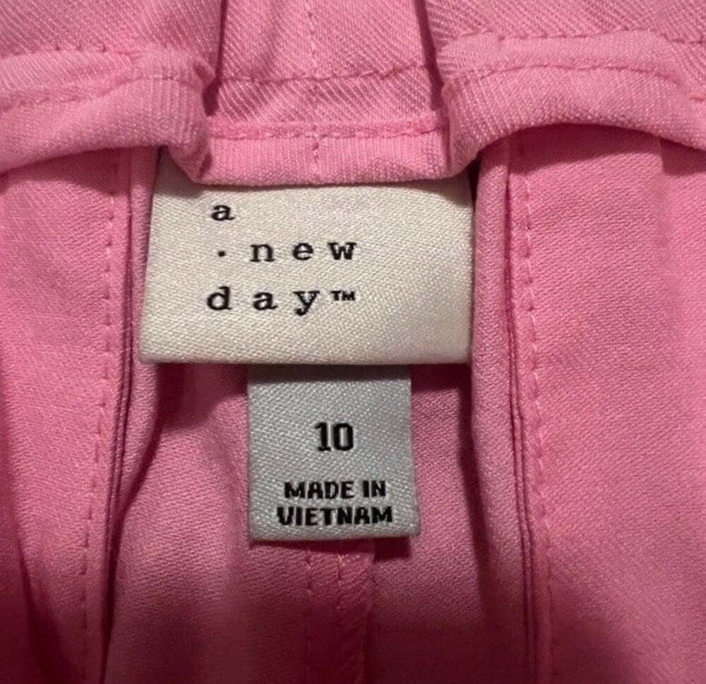 Target A New Day Business Casual Monochrome Pink Blaze & Short Set-10/XXL - Picture 11 of 13